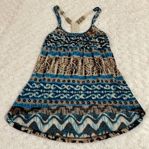 Soft Cotton High-Low Tank Top